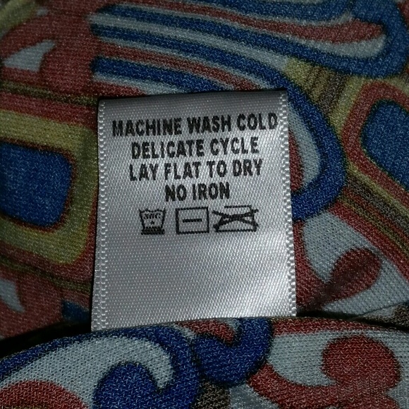 Designer Sele' Multi-color summer top, Sz M - Picture 8 of 8